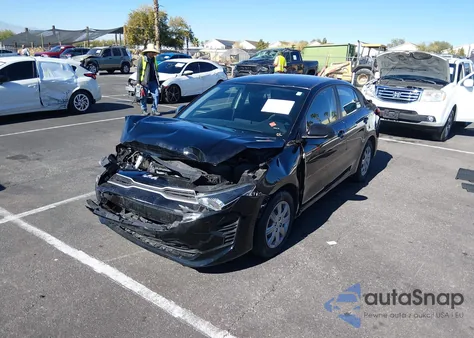 2022 Kia Rio Lx из США, поврежденный, VIN 3KPA24AD4NE509823